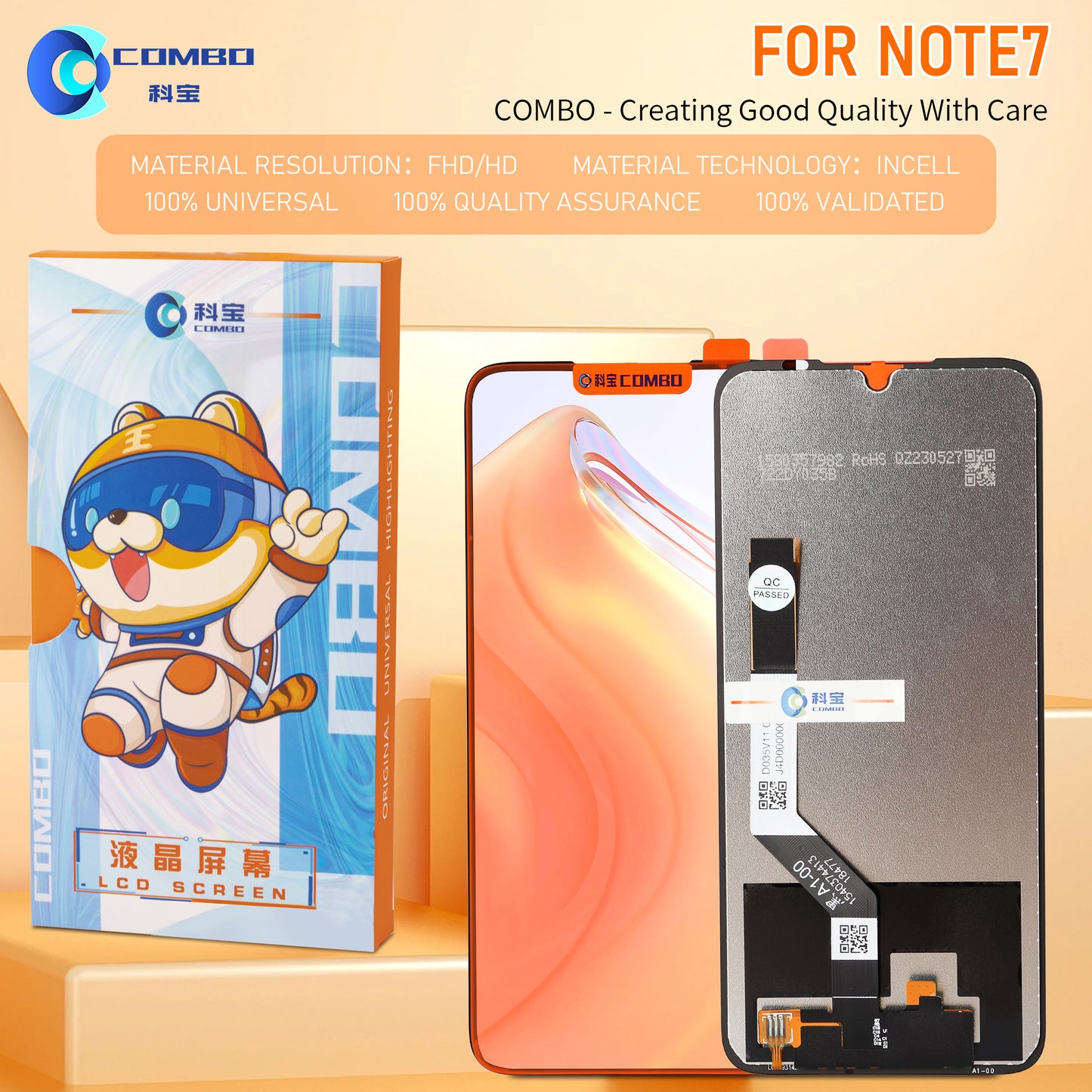 COMBO LCD FOR NOTE 7